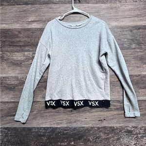 Victoria's Secret Sport Gray Long Sleeve Top